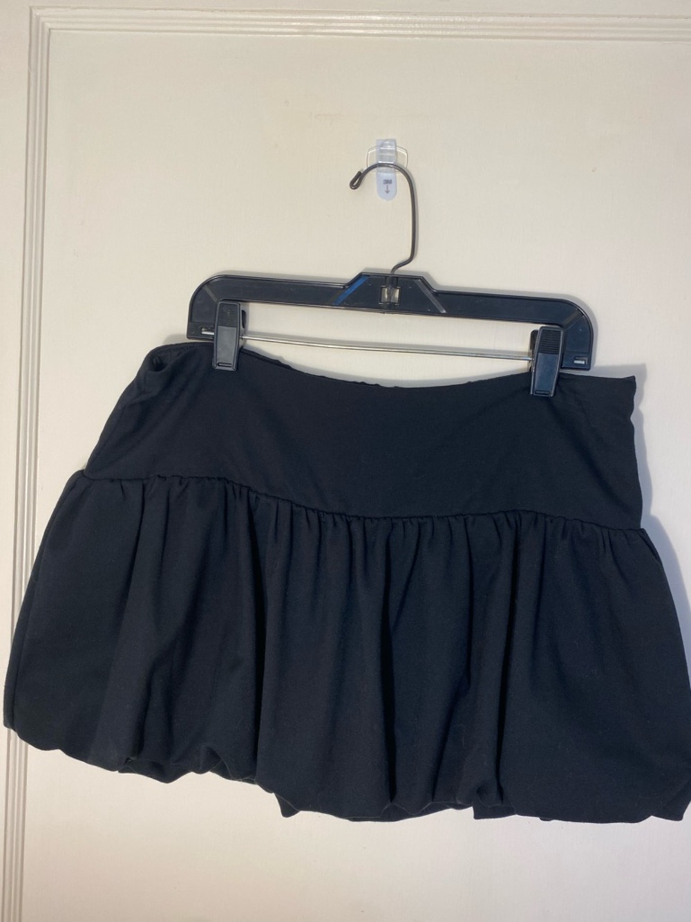 Hollister Black Bubble Mini Skirt